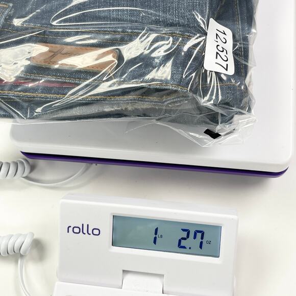 Seven7 Women Flare Jeans Size 25 Low Rise Distressed Boho Festival Y2K Retro - Picture 12 of 12